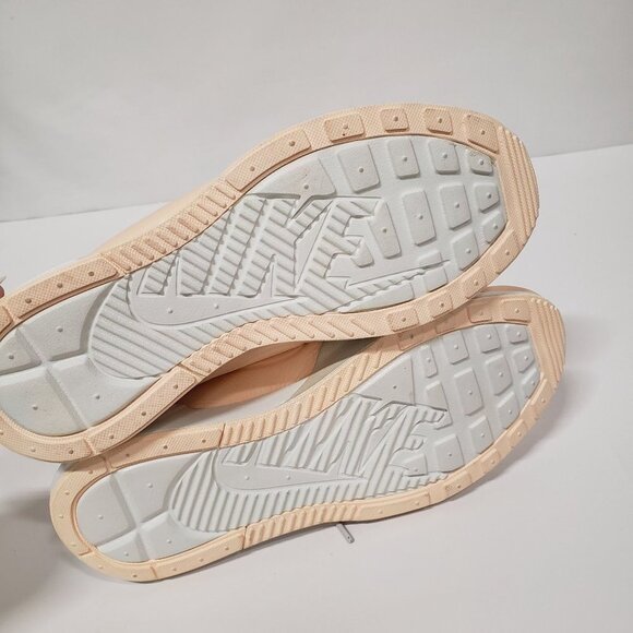 Nike Womens Ashin Modern LX Faux Leather Logo Sneakers Pink - Size 9 - Picture 9 of 9